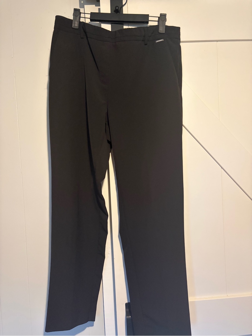 Zac & Rachel Black Straight-Leg Dress Pants